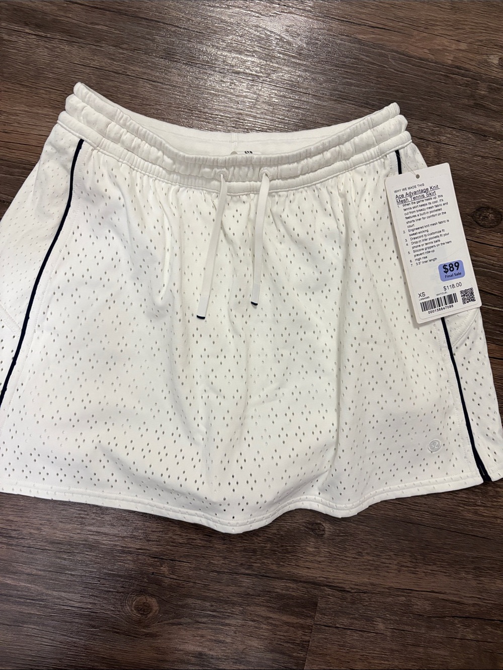 Lululemon ace advantage tennis skirt
